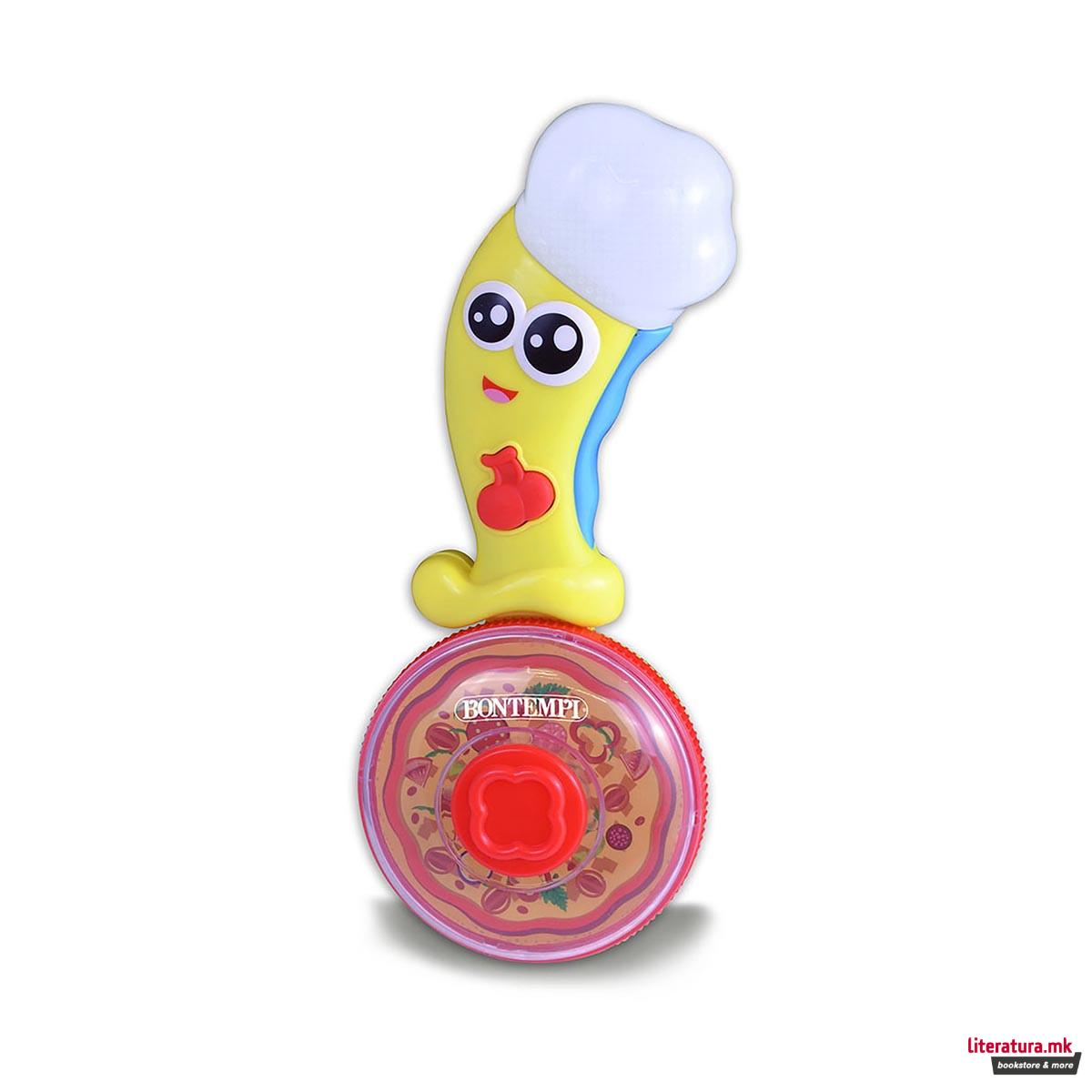 Сет од 2 музички играчки, Baby, Pizza Cutter/Tennis Racket 