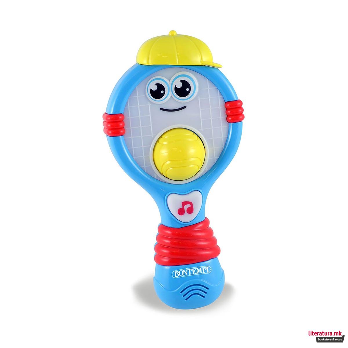 Сет од 2 музички играчки, Baby, Pizza Cutter/Tennis Racket 