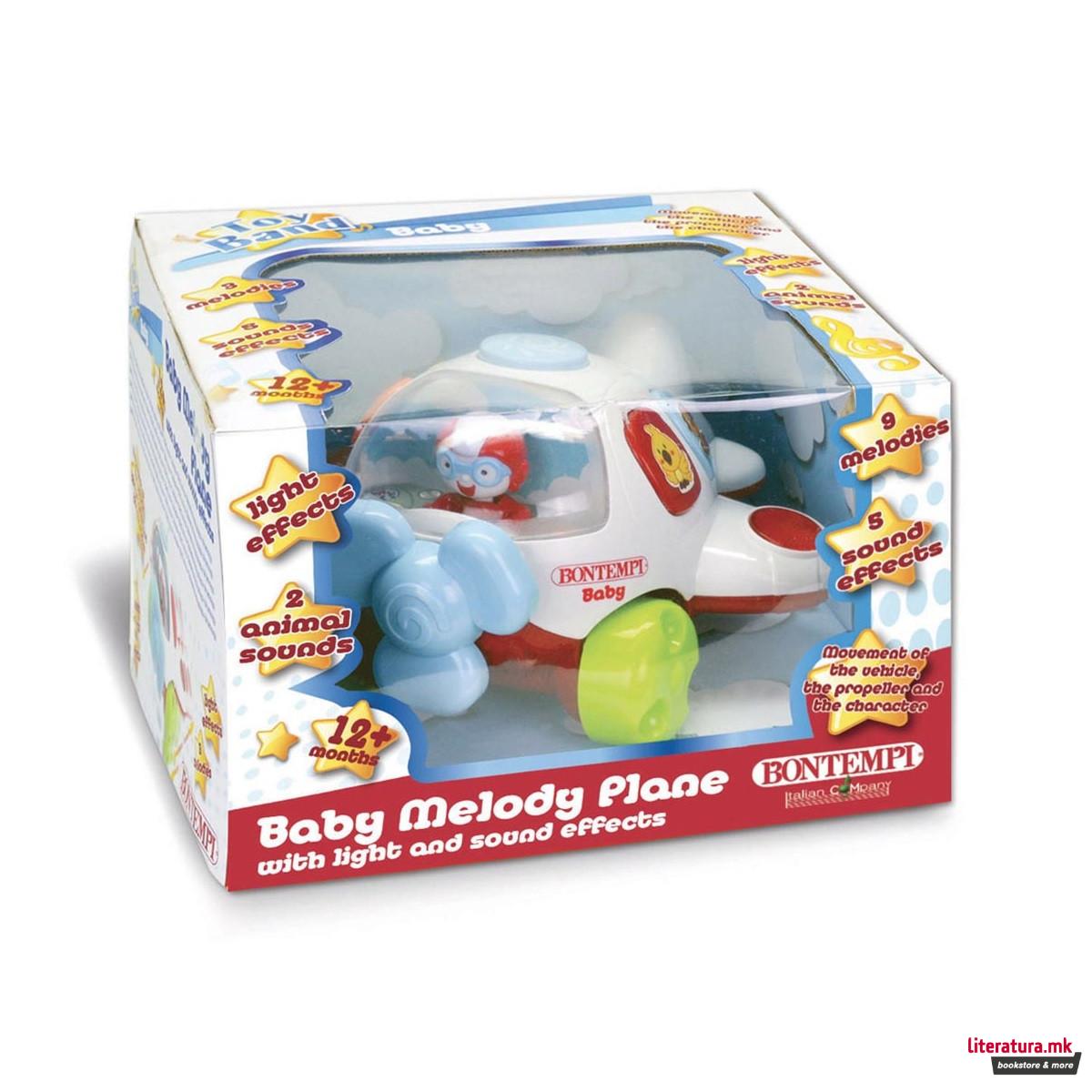 Музичка играчка - авионче, Baby Melody Plane 