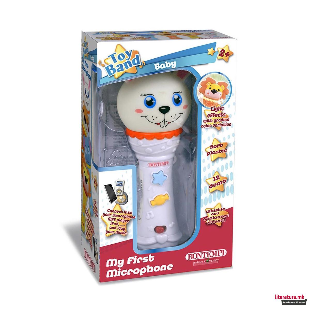 Музичка играчка - микрофон, Baby, My First Microphone 