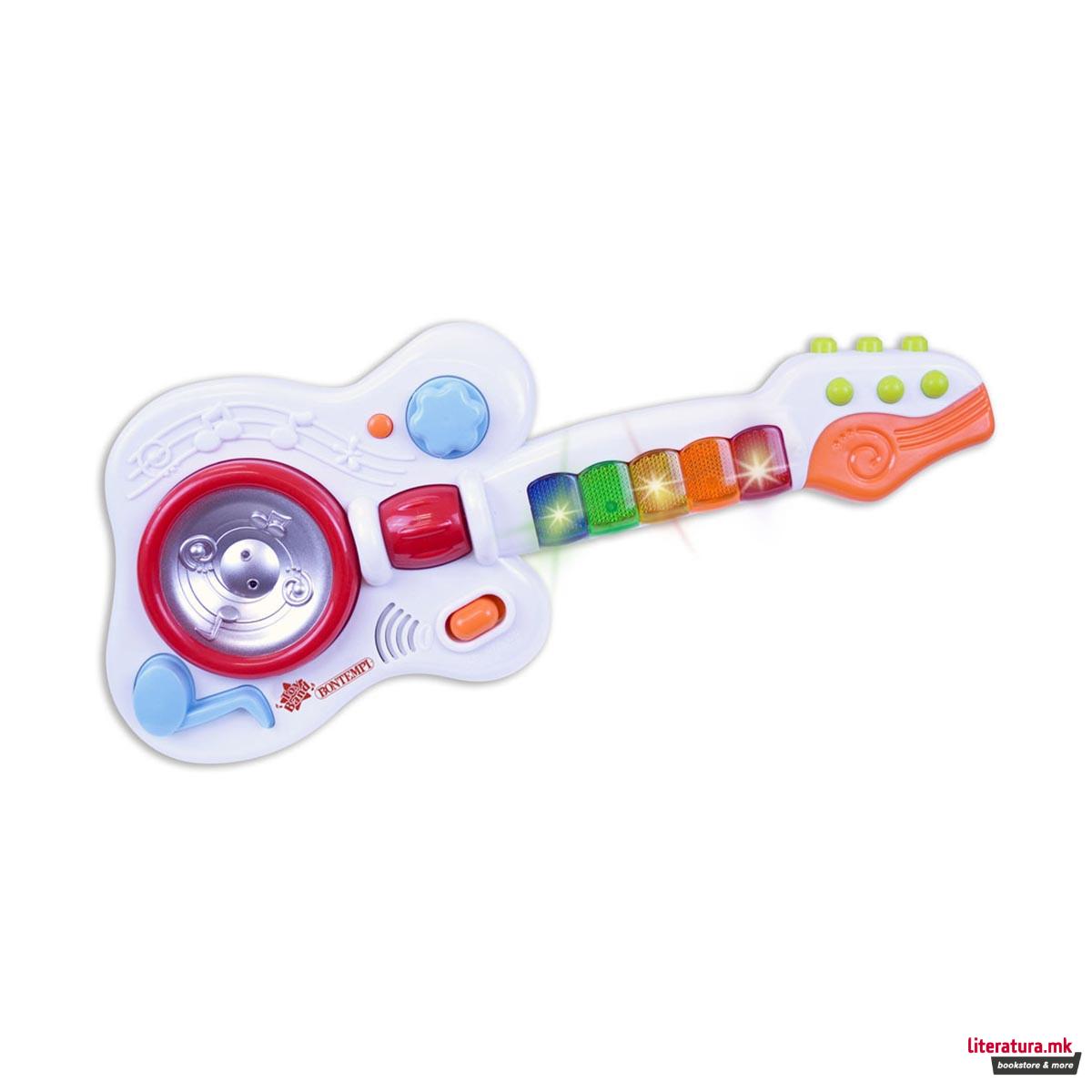 Музичка играчка - гитара, Baby Rock Guitar, 5 ноти 