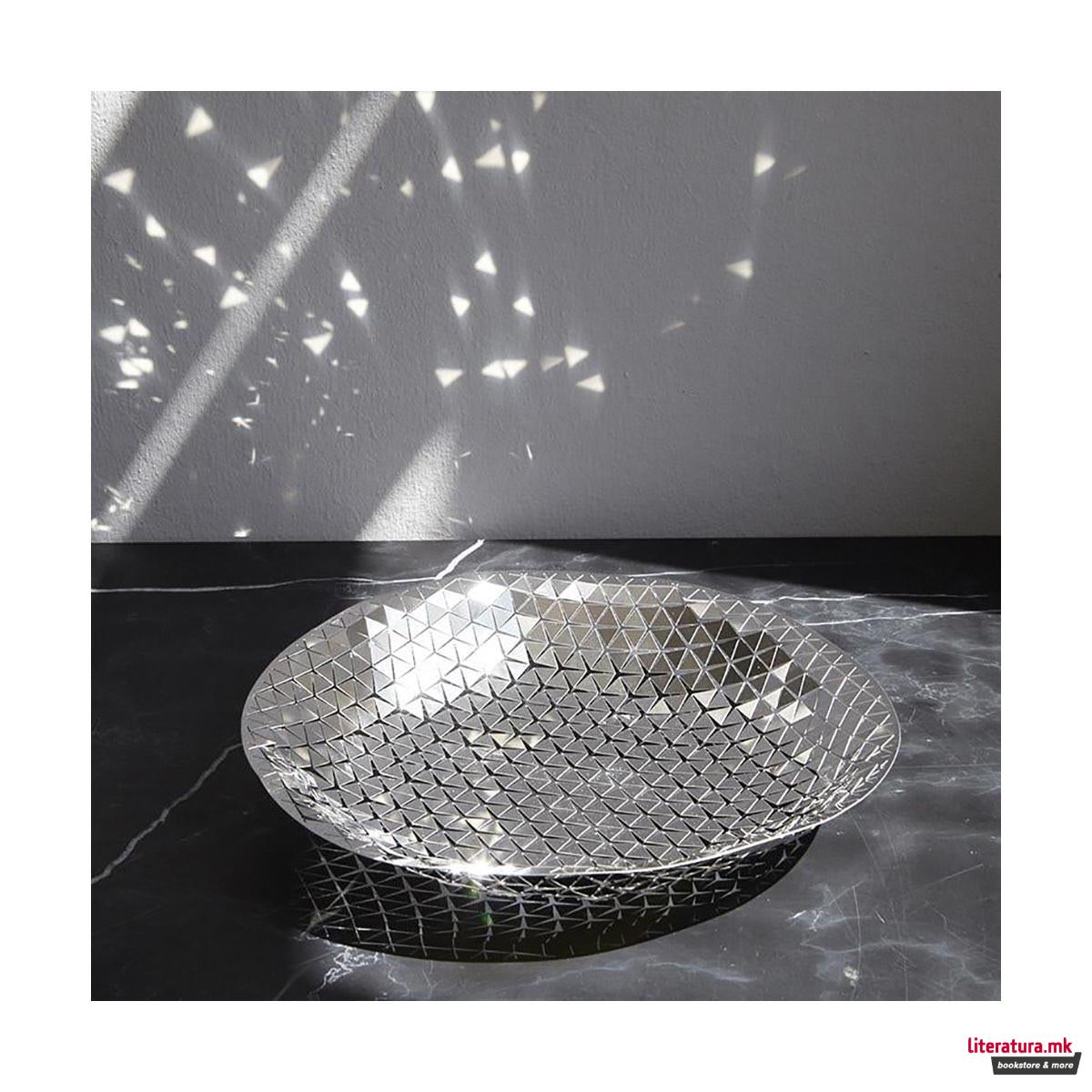 Декоративен сад, Push - Bowl, нерѓосувачки челик 