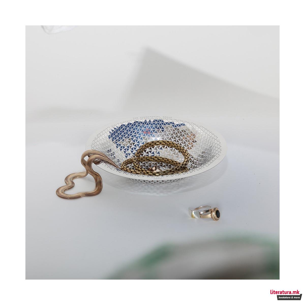 Декоративен сад, Push - Solo Bowl, нерѓосувачки челик 