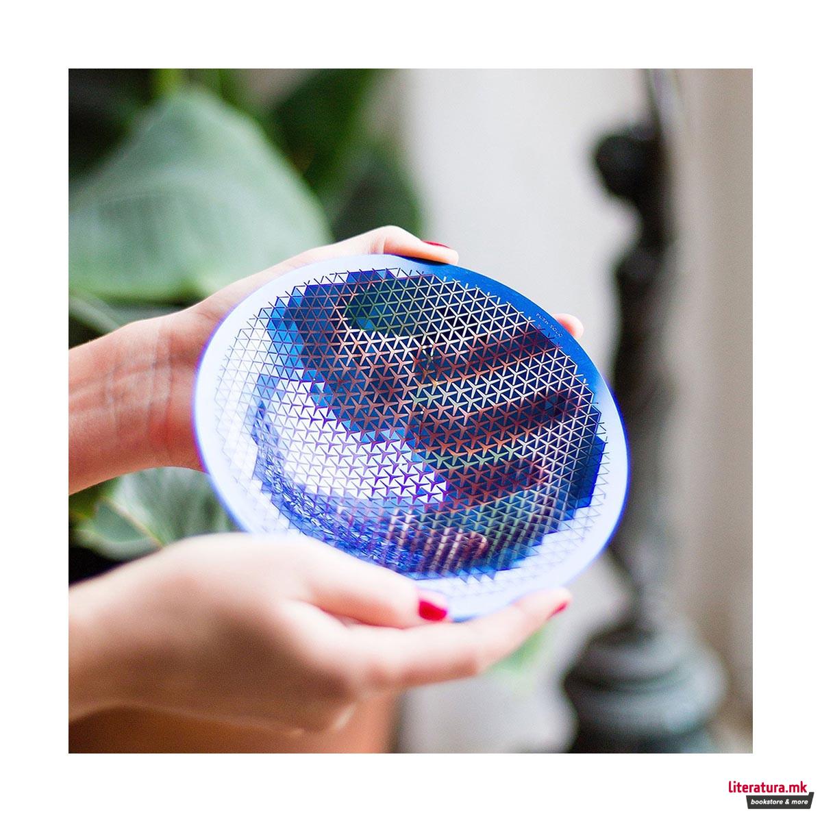 Декоративен сад, Push - Solo Bowl, нерѓосувачки челик 