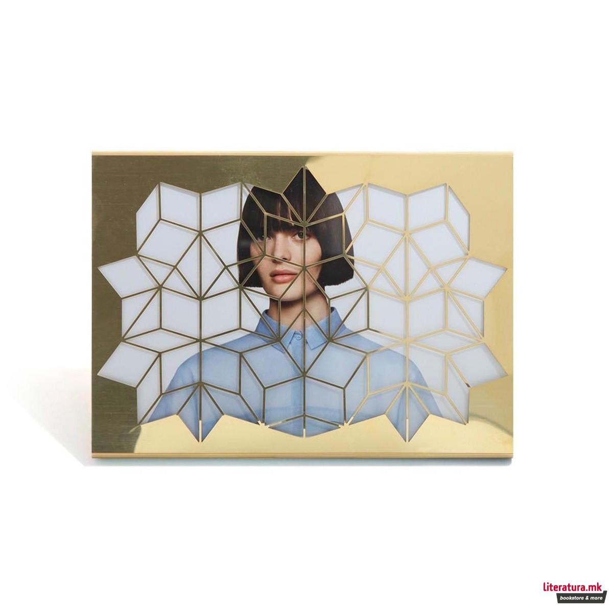 Рамка за слика, Dürer, 13 x 18 цм, сјаен месинг