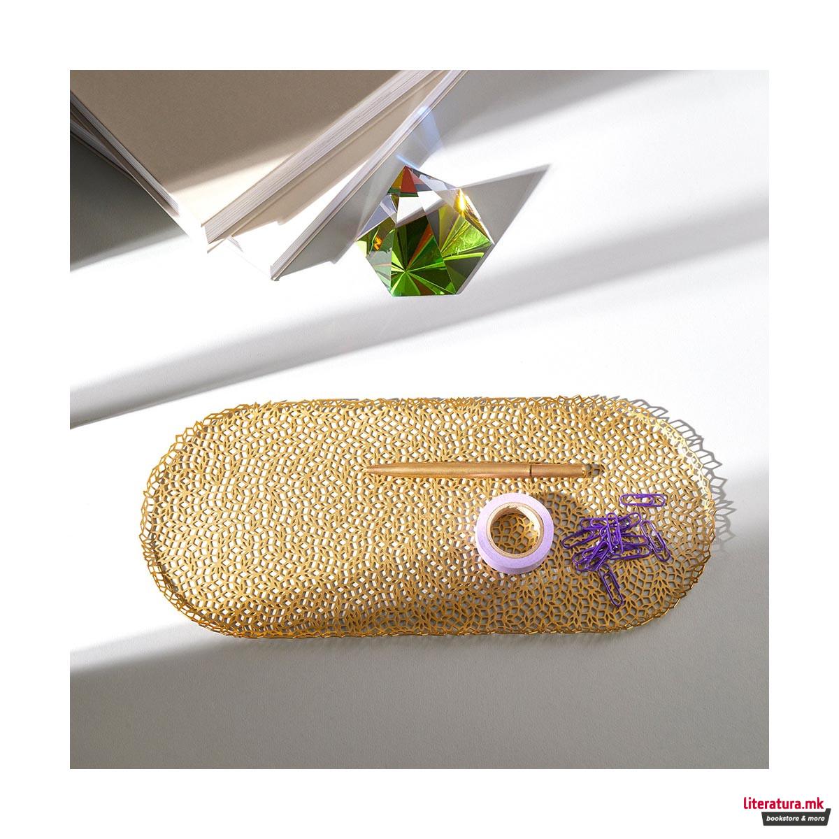 Послужавник, Penrose Large Tray, сјаен месинг 