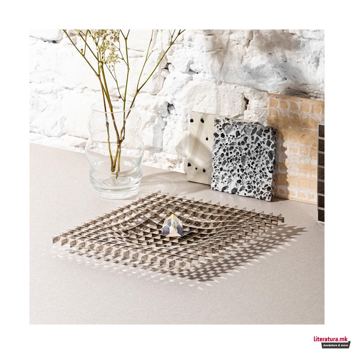 Декоративен сад, Gravity Tray, нерѓосувачки челик 