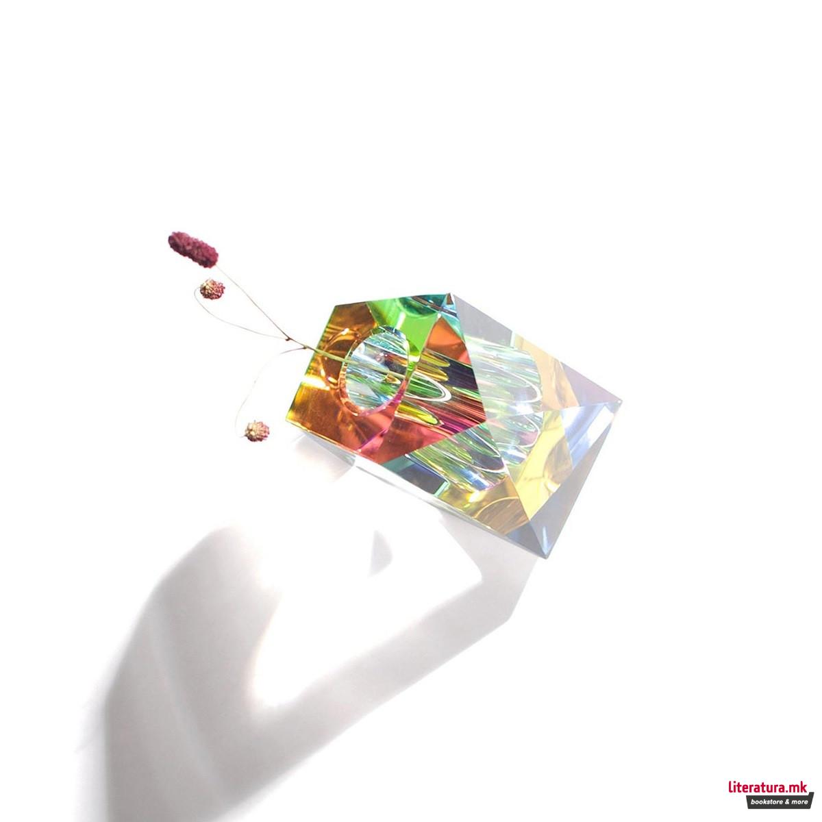 Кристална вазна, Regenbogen - Irregular Vase 