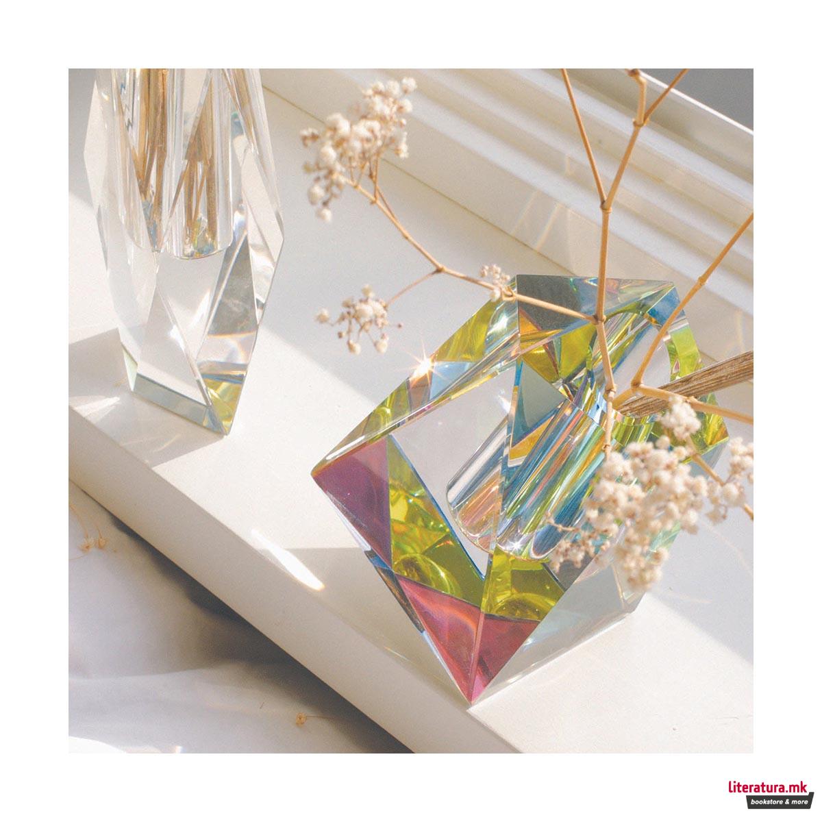 Кристална вазна, Regenbogen - Irregular Vase 