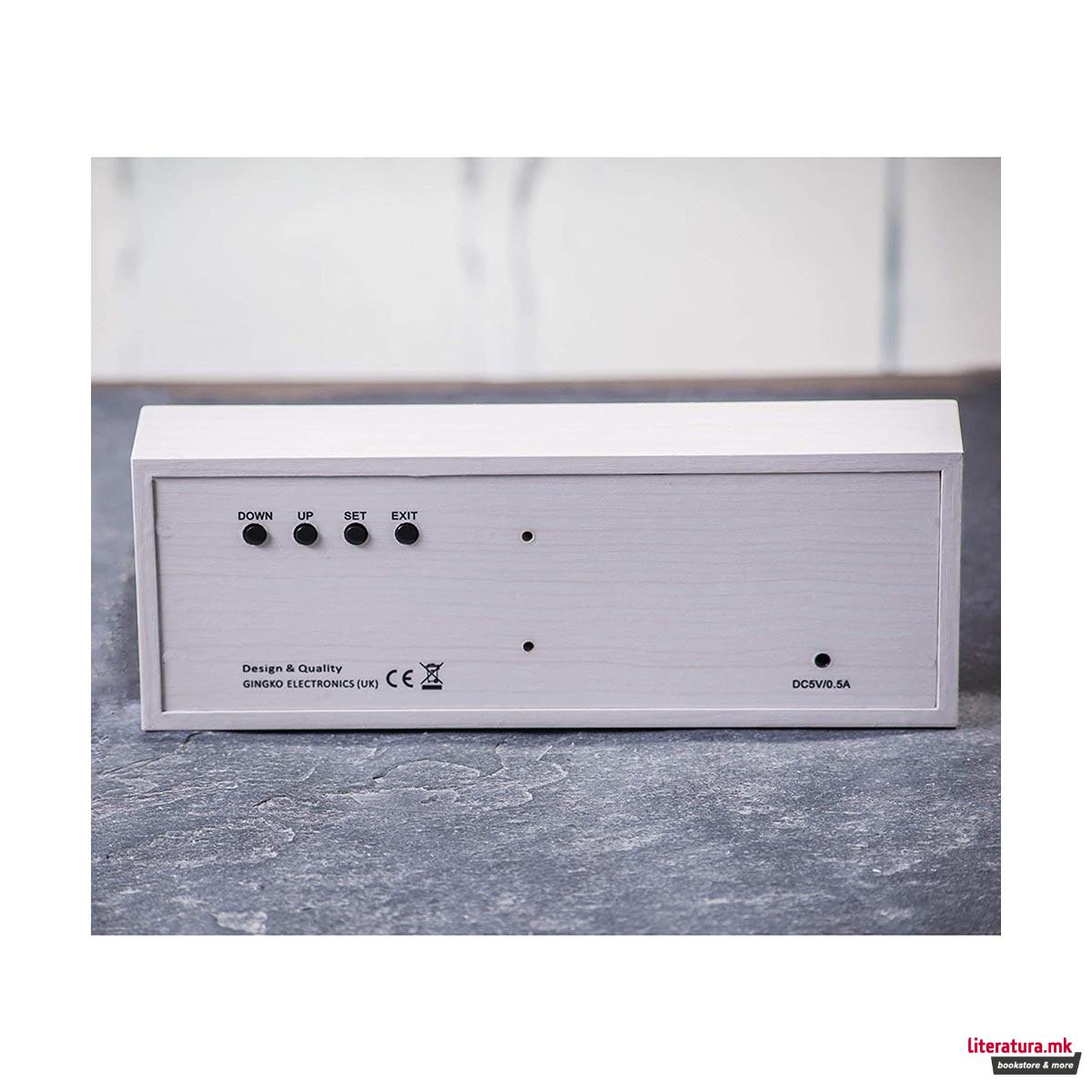 Часовник со порака, Message Click Clock, бел 