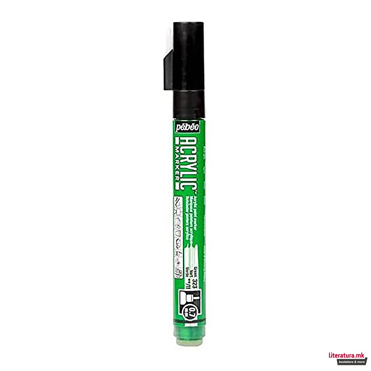 Акрилен маркер, Pebeo, decoMarker, 0.7 мм, 11 бои