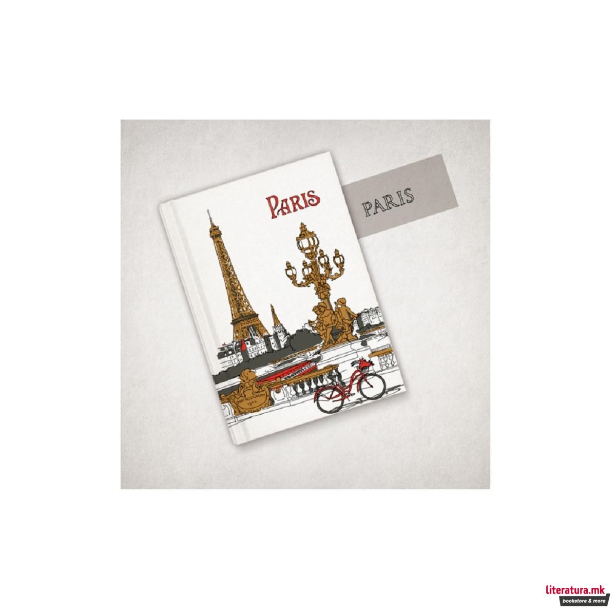 Тефтер B6 - PARIS 