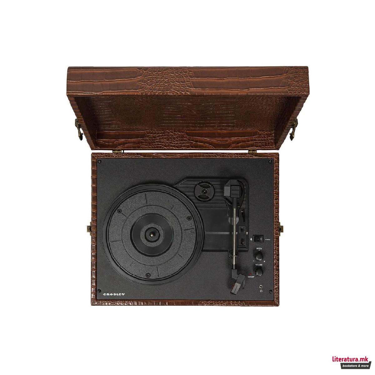 Грамофон, Voyager, Brown Croc 