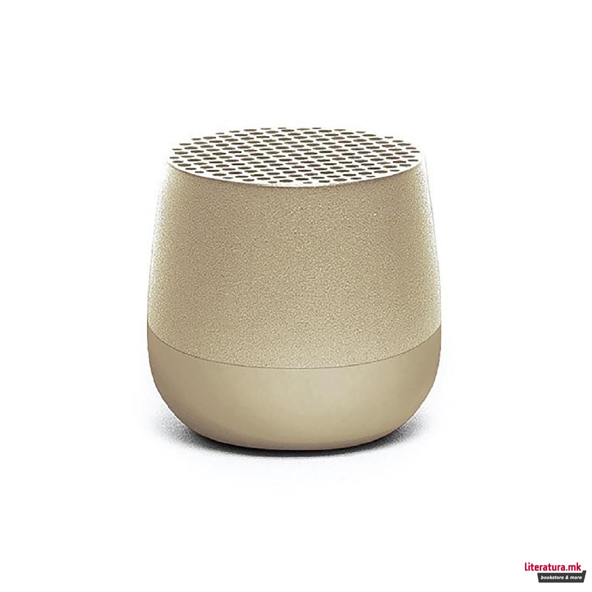 Звучник со безжично полнење, MINO+, златен 