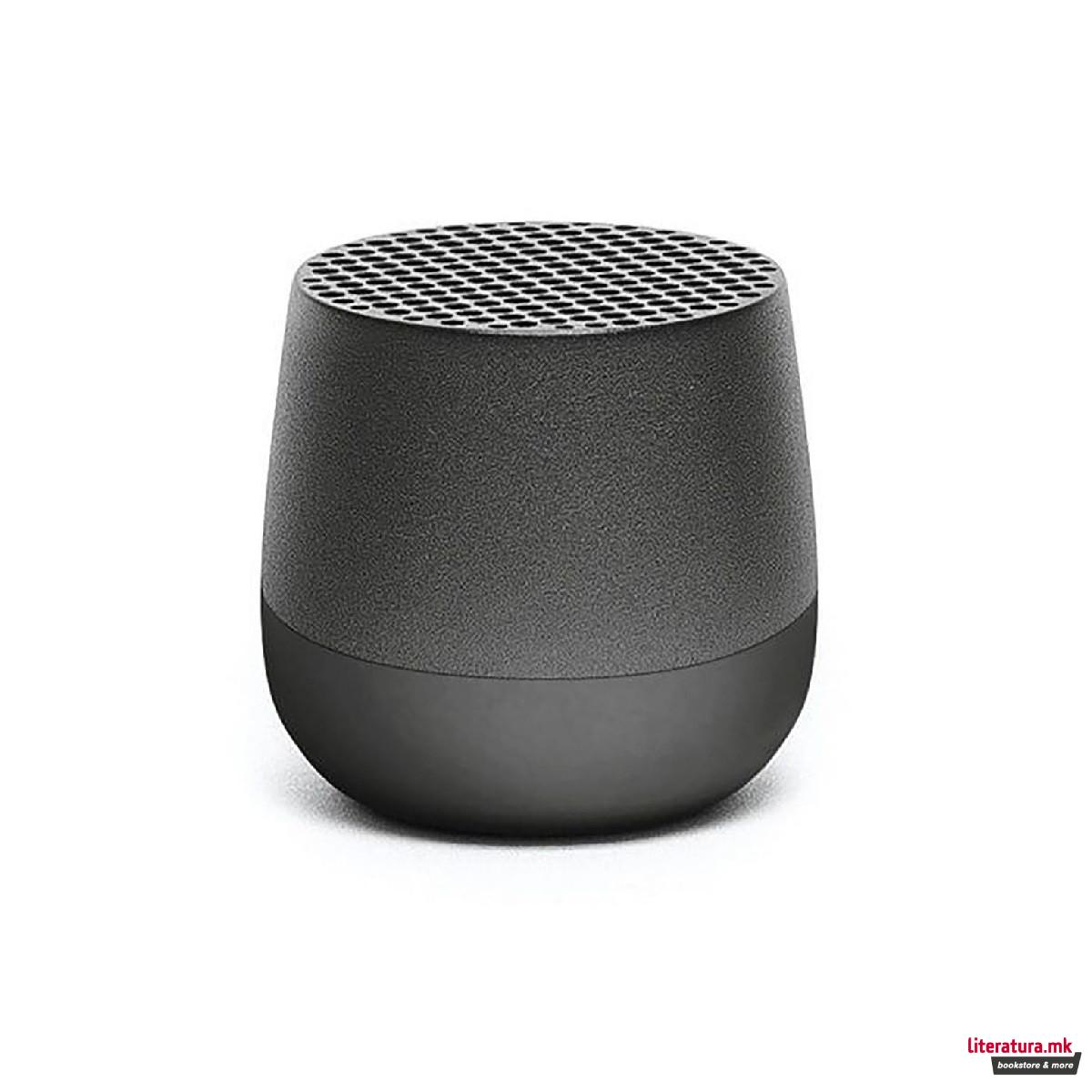 Звучник со безжично полнење, MINO+, металик сив 