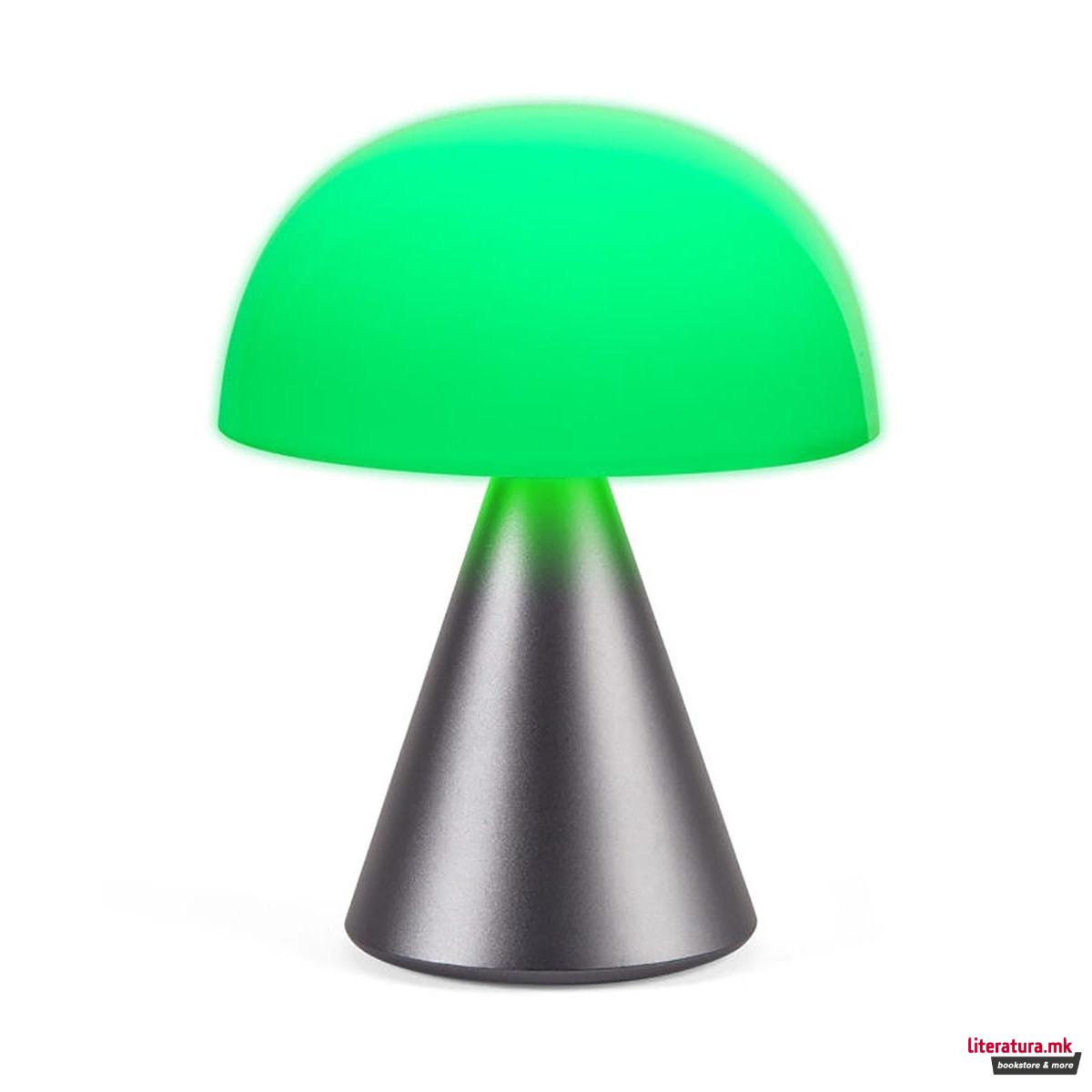 Ламба, LED, MINA L, металик сива