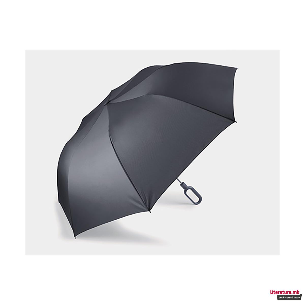Чадор, MINIHOOK UMBRELLA, темносив 