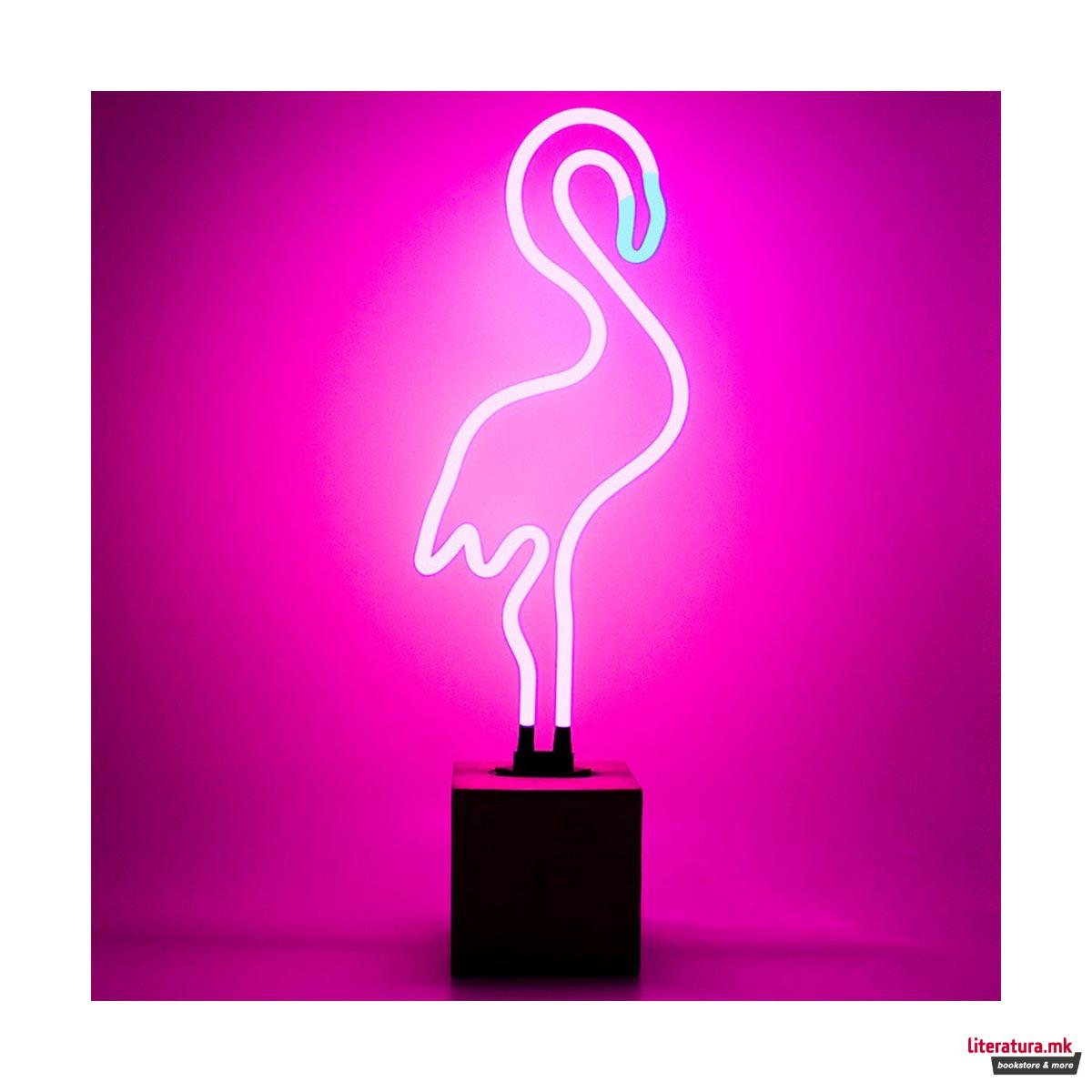 Неонски знак, Neon 'Flamingo' Sign 