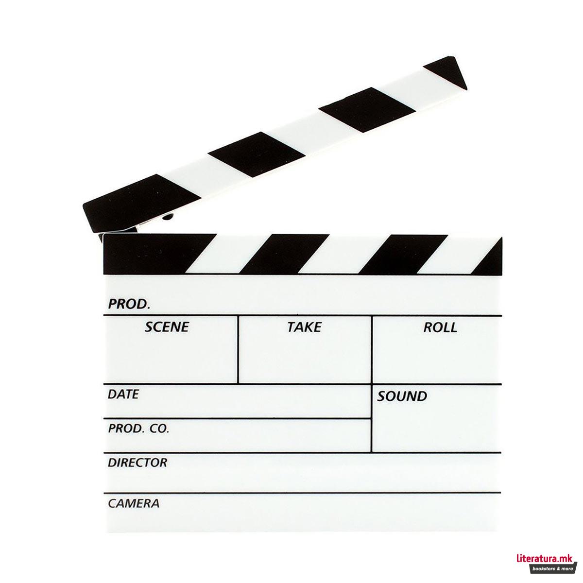 Светлечка филмска табла, Mini Clapperboard Lightbox 