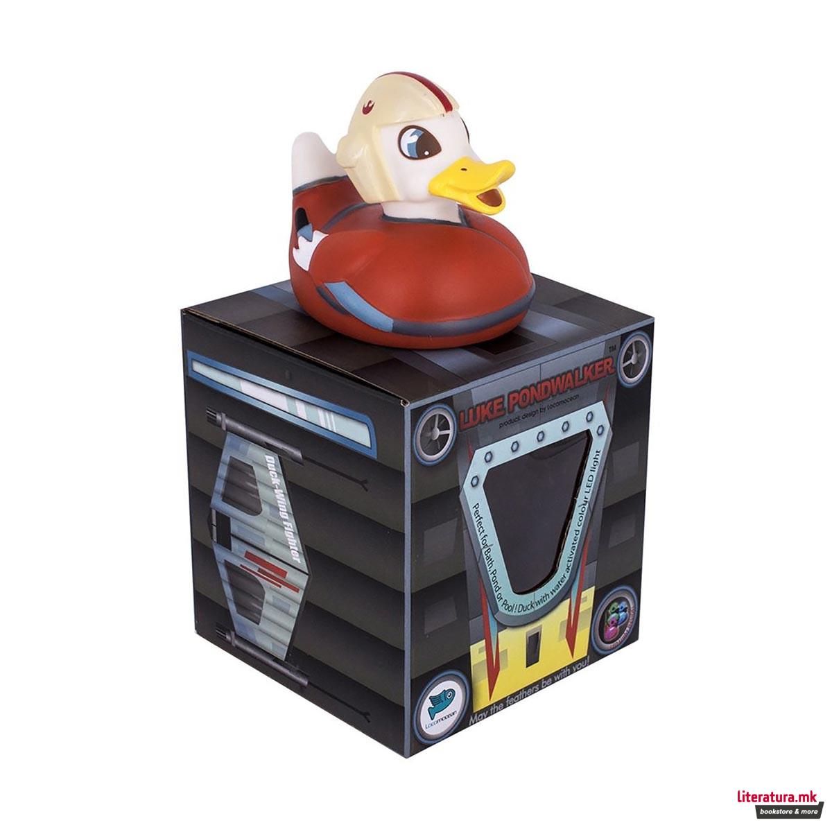 Светлечка играчка за во вода - LED, Luke Pondwalker - 'Glow In The Duck' 