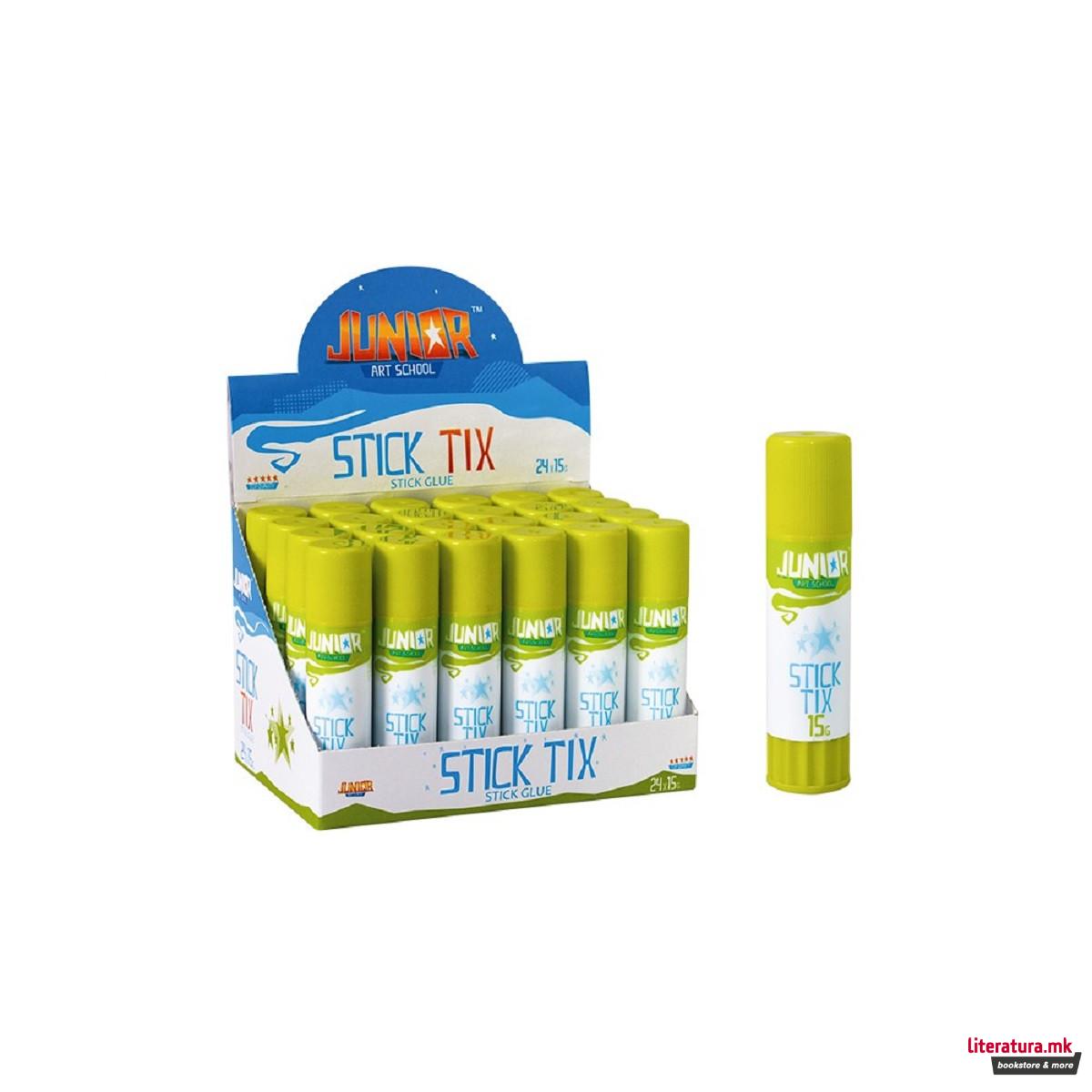 Лепило-стик, Statovac, Junior, Stick Tix, 15g 