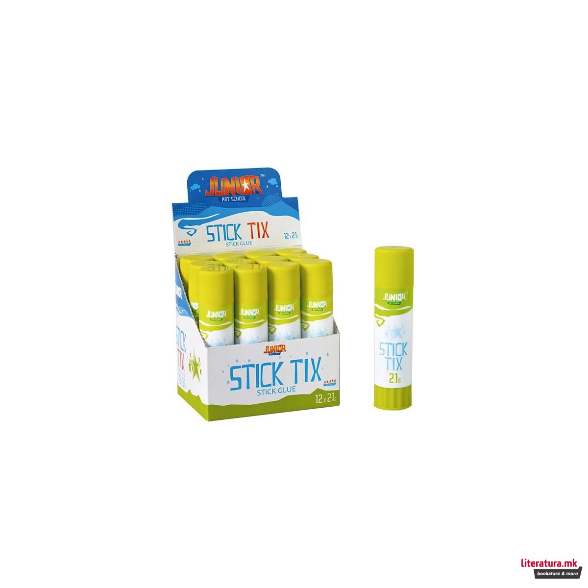 Лепило-стик, Statovac, Junior, Stick Tix, 21g