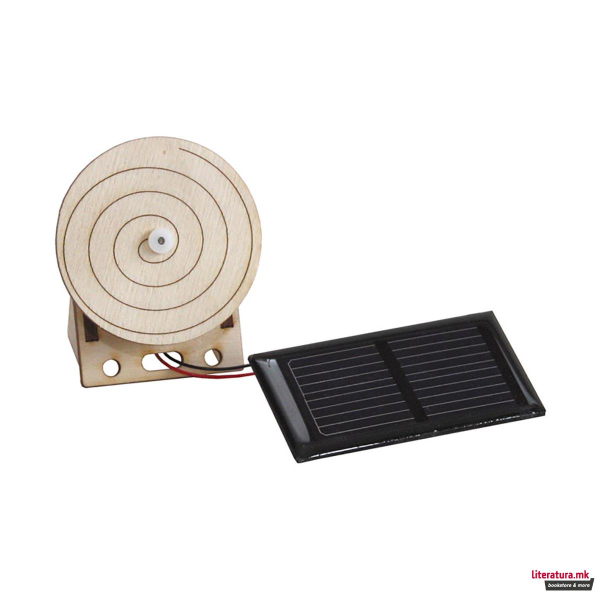 Дрвена фигура на склопување, Соларен сет за почетници 