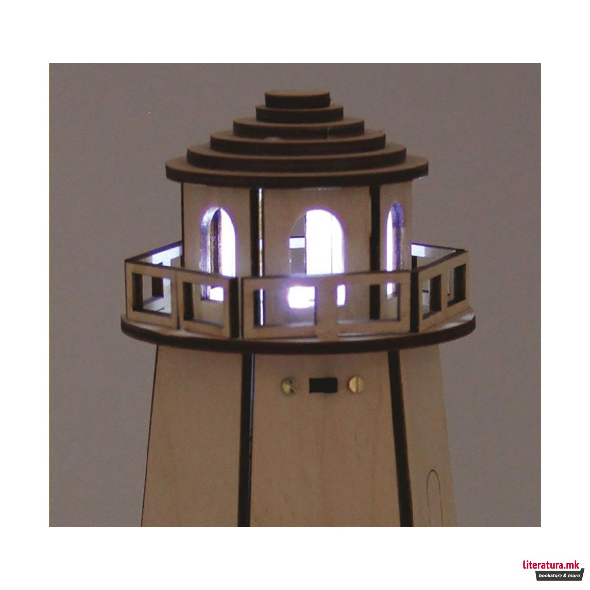 Дрвена фигура на склопување, Соларен светилник 