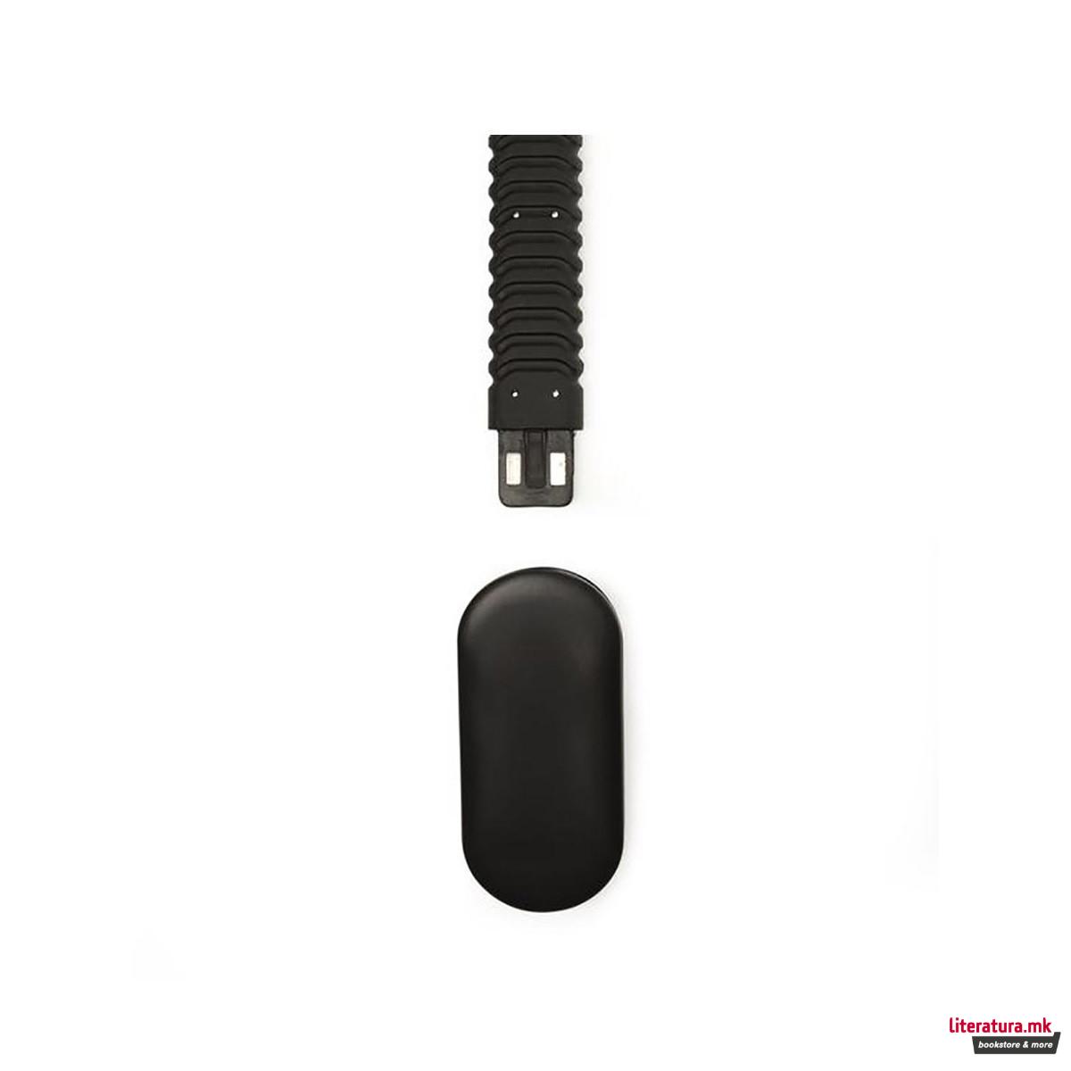 Светло за книга со штипка, Rechargeable Clip Book Light, црно