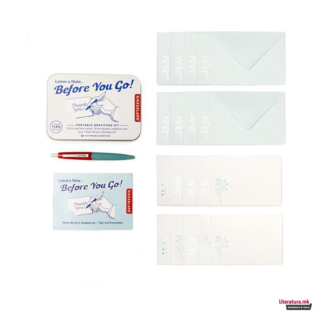 Сет со картички, Portable Gratitude Kit 