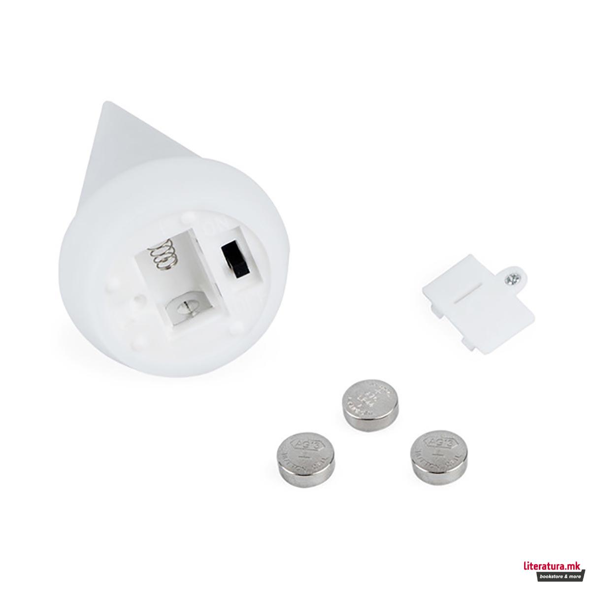 Касичка за пари со ламба, Unicorn, бела 