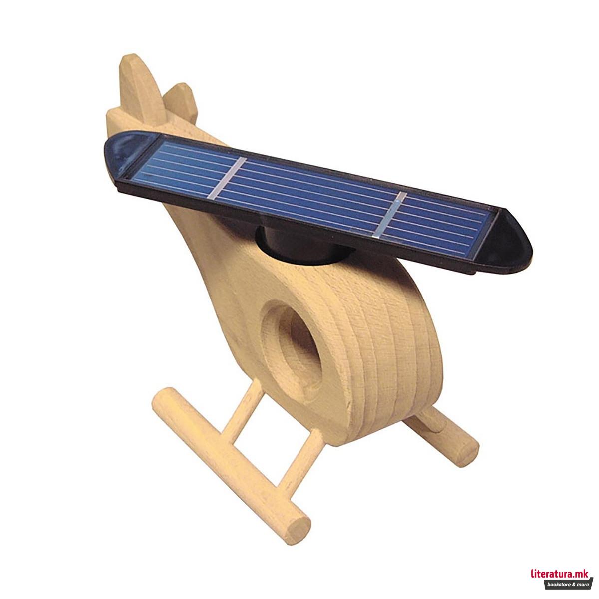 Дрвена фигура на склопување, Соларен хеликоптер 