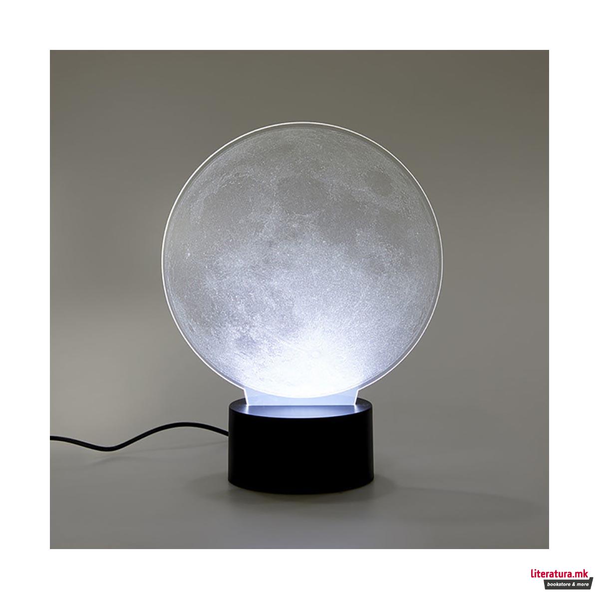 Столна ламба, Moon, USB полнење