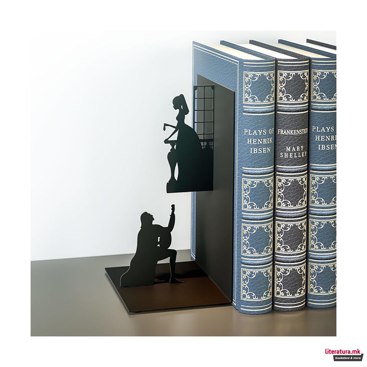 Држач за книги, Romeo and Juliet, црн 