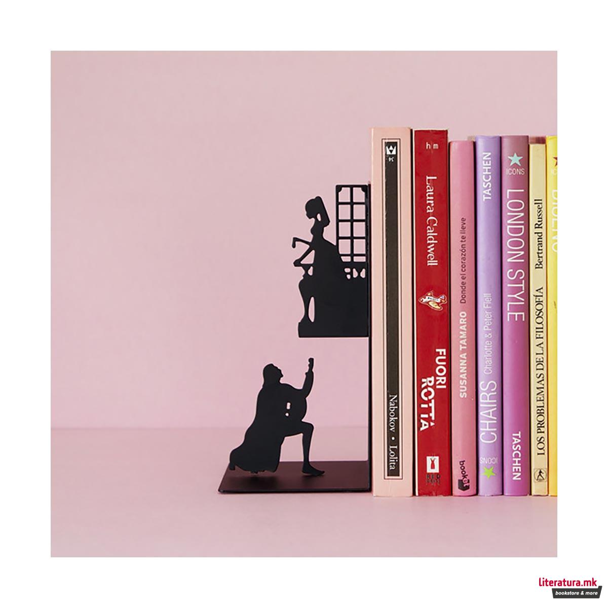 Држач за книги, Romeo and Juliet, црн 