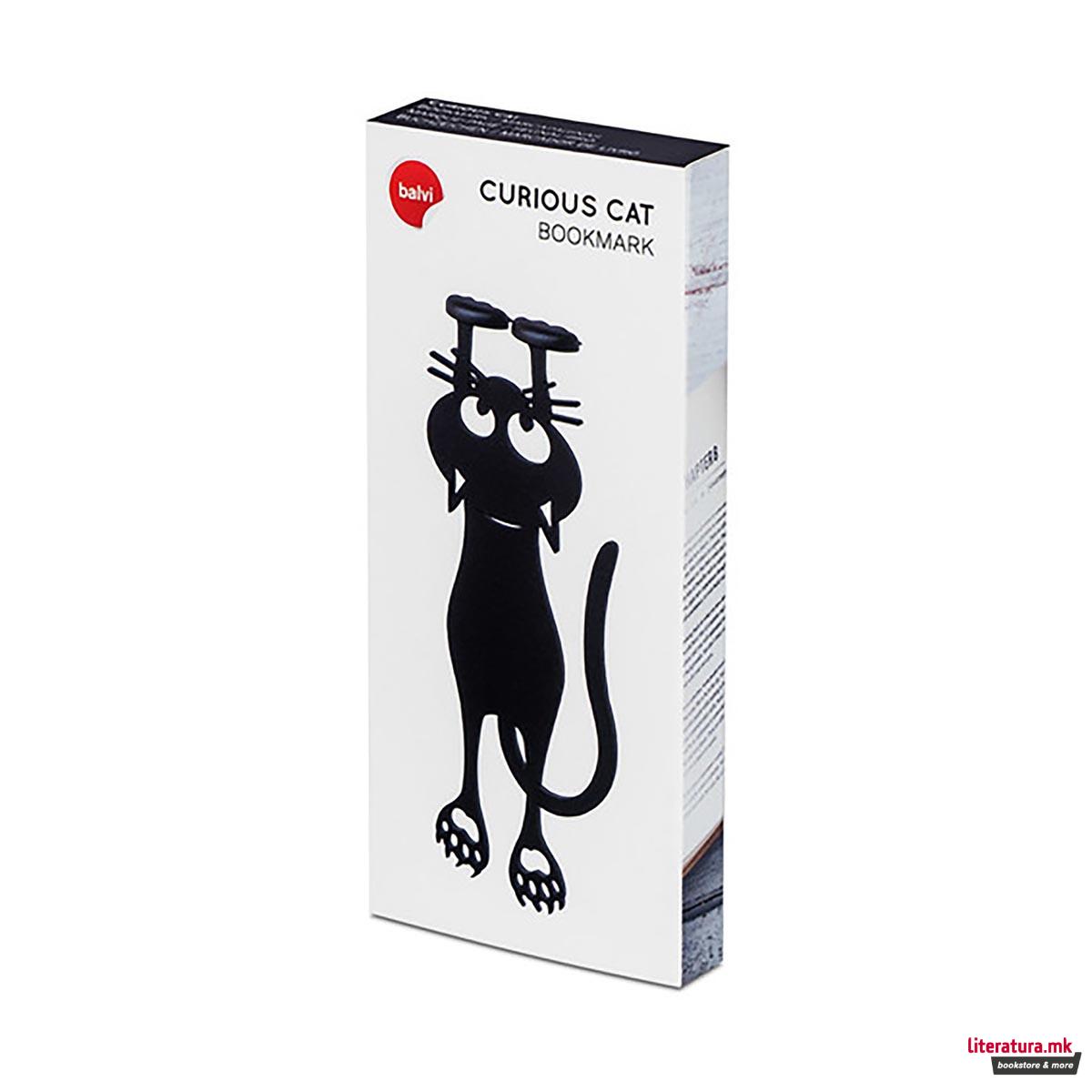 Разделник за книга, Curious Cat 