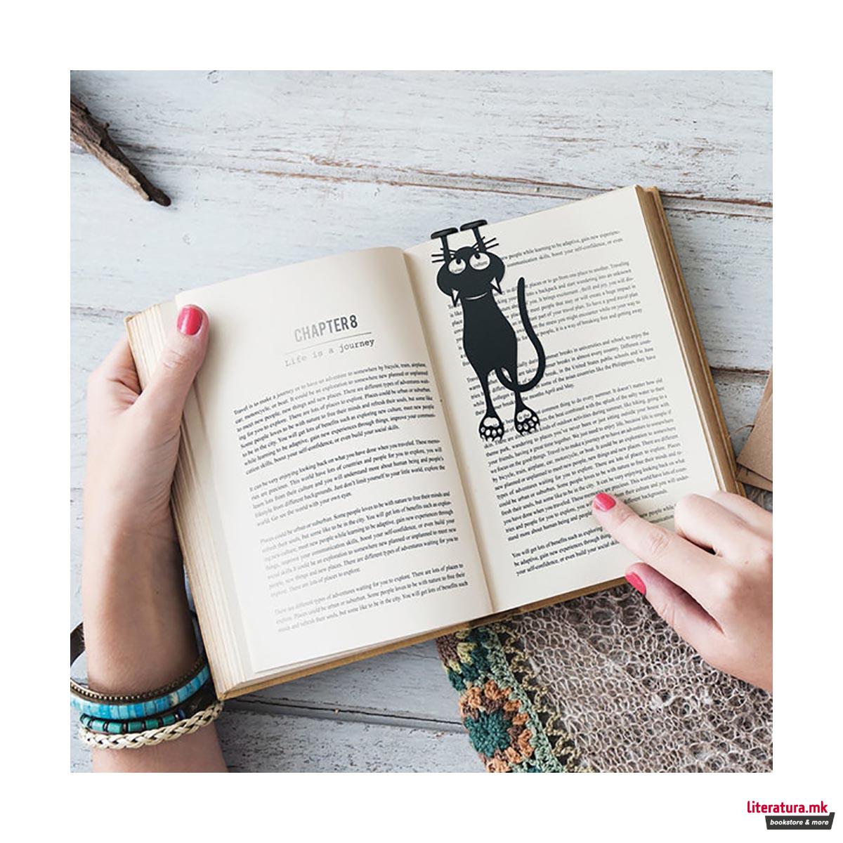 Разделник за книга, Curious Cat 
