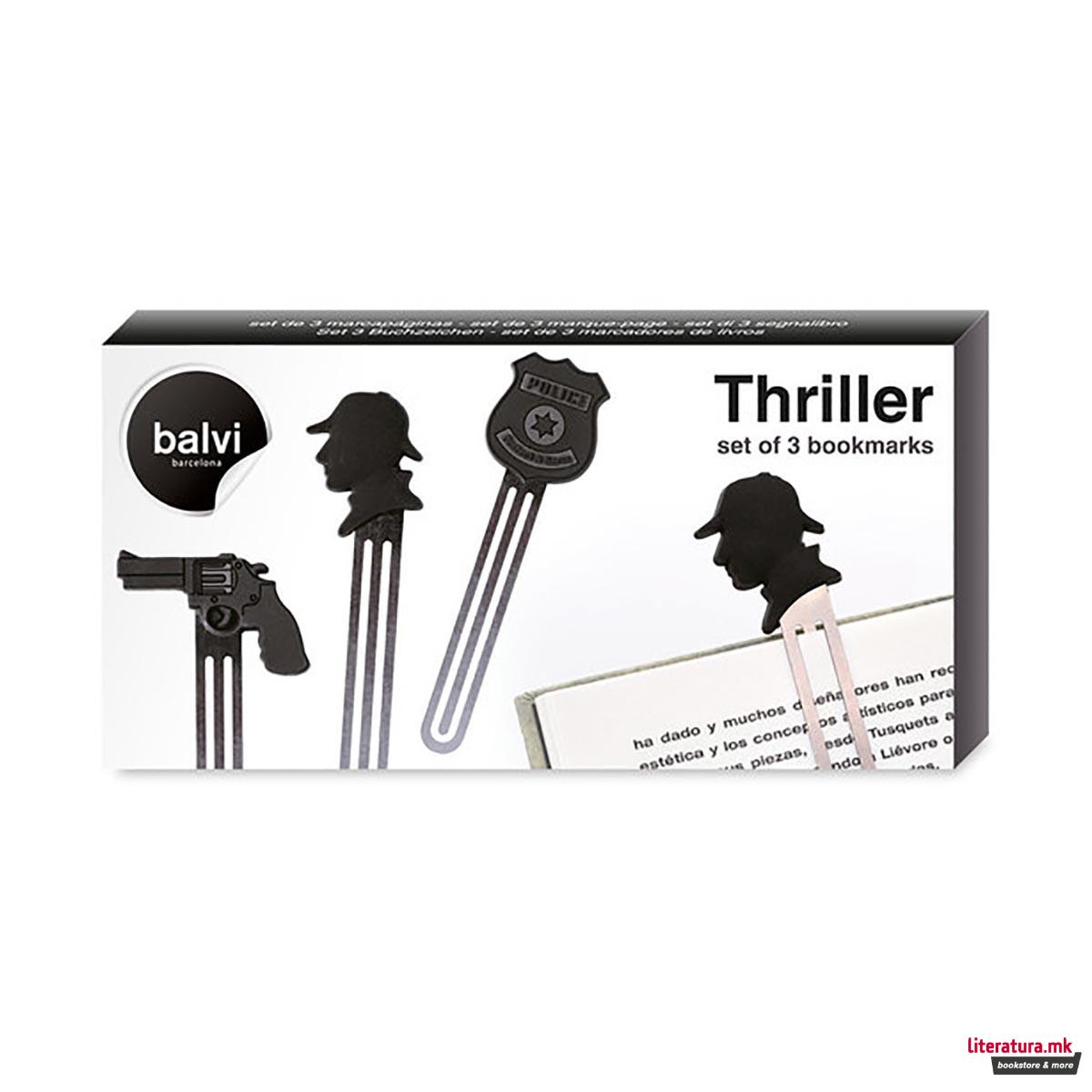 Разделник за книга, Thriller 