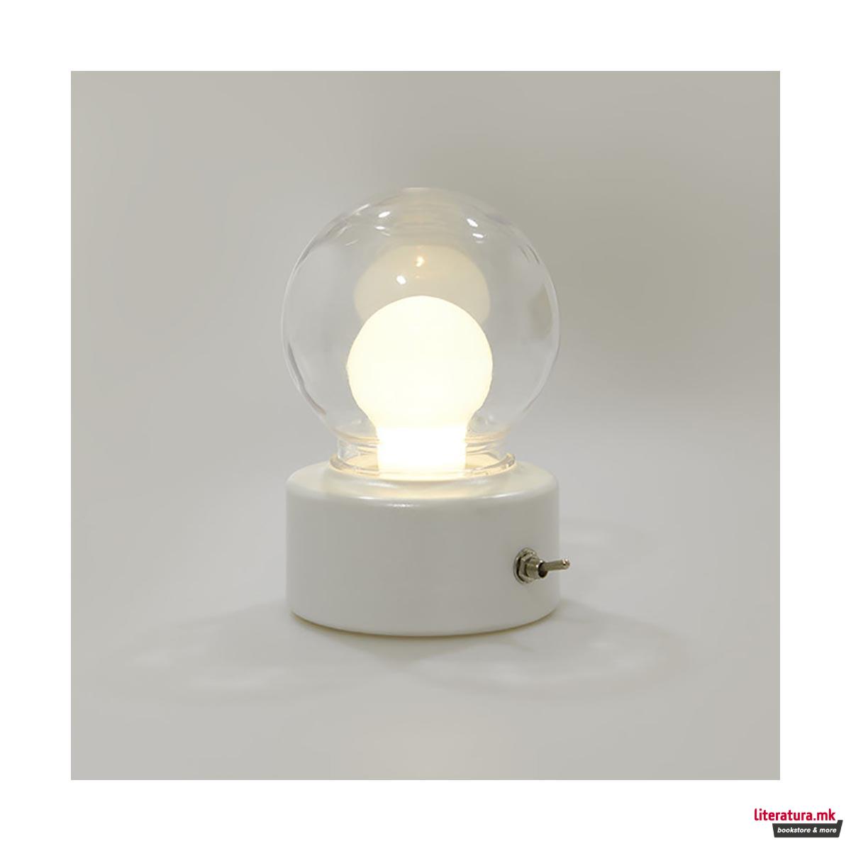 Столна LED ламба со магнет, Light Bulb 