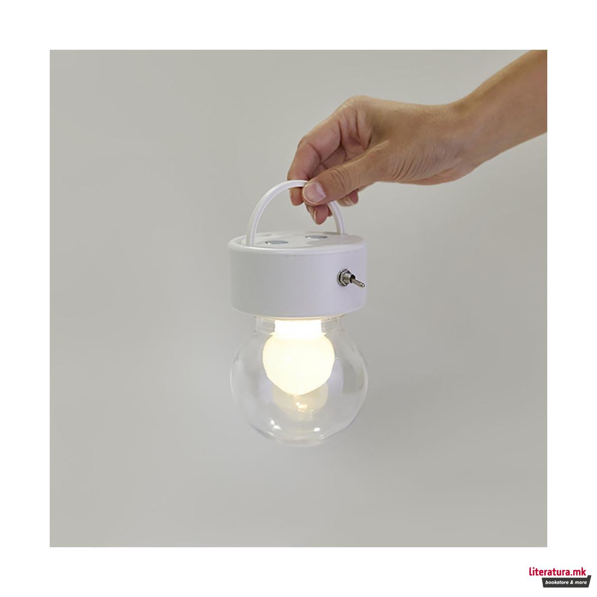 Столна LED ламба со магнет, Light Bulb 