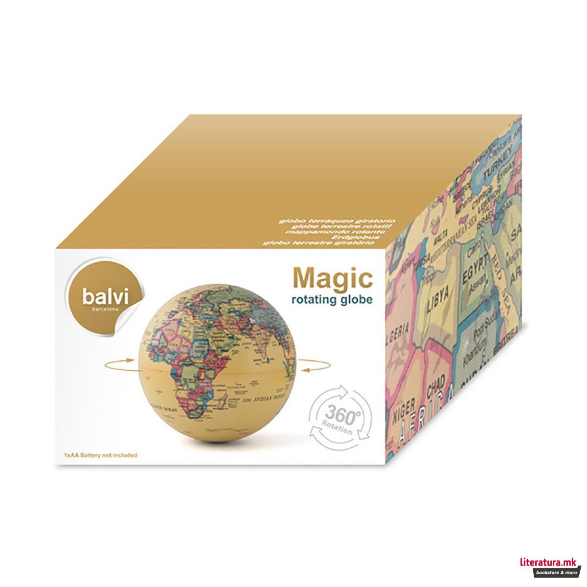 Ротирачки глобус, Magic 360º, жолт
