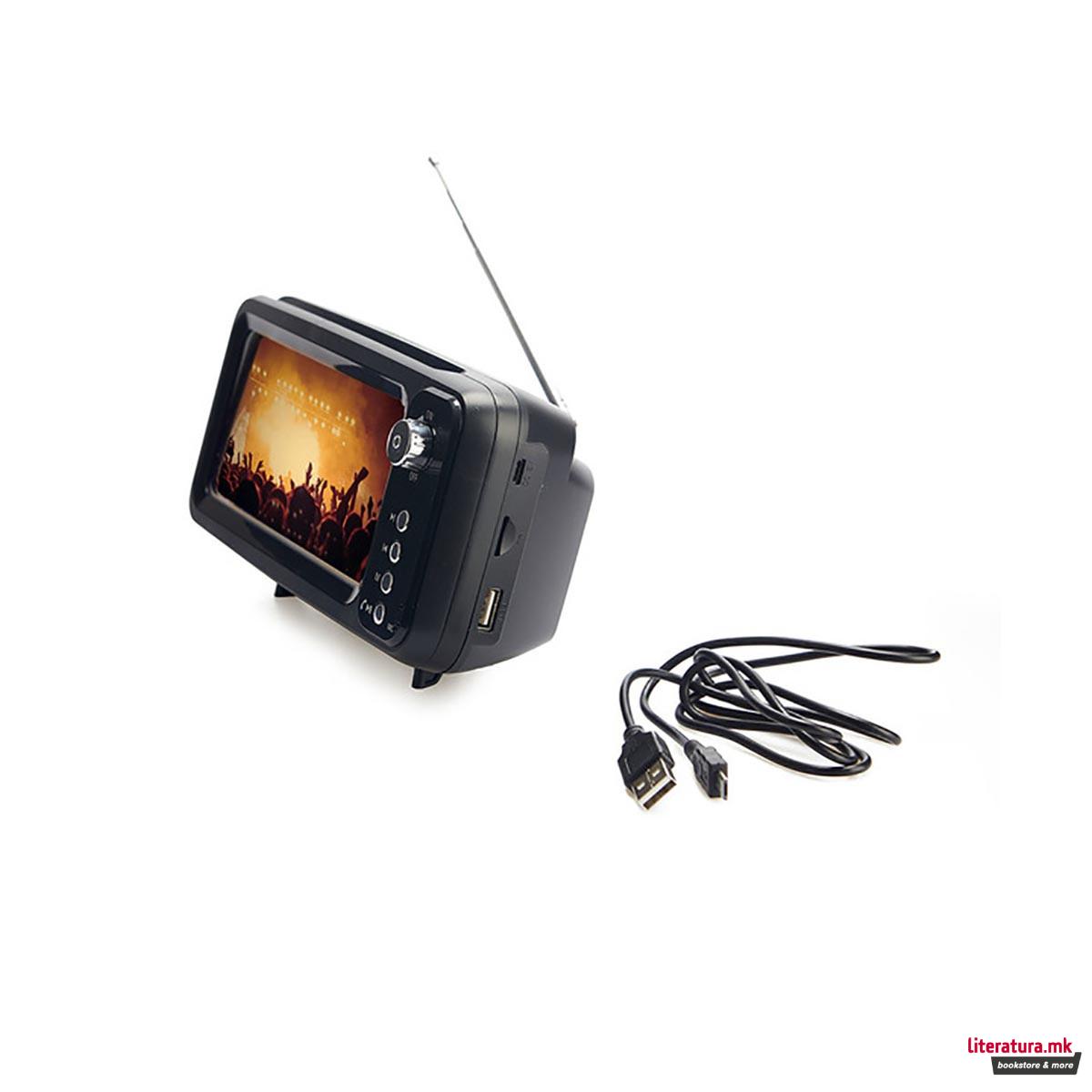 Држач за телефон/звучник/радио - Retro TV