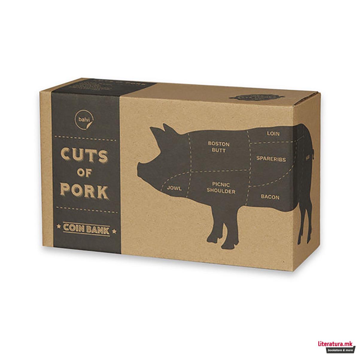 Касичка за пари, Cuts of Pork 