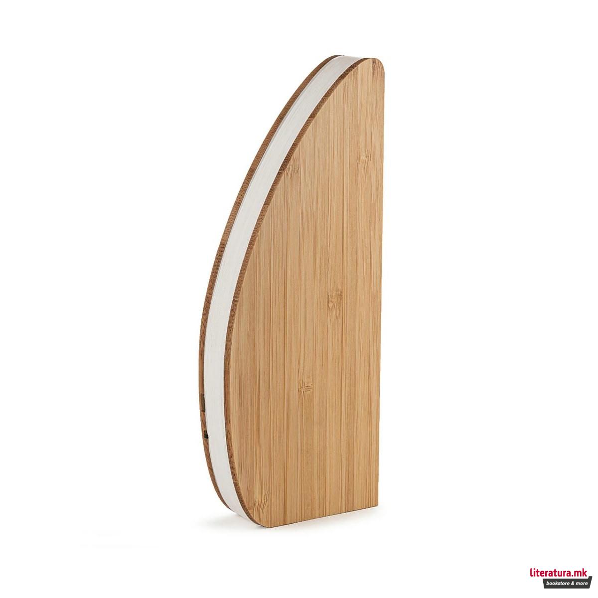 Паметна ламба - Вазна, Smart Vase Light, дрво - бамбус