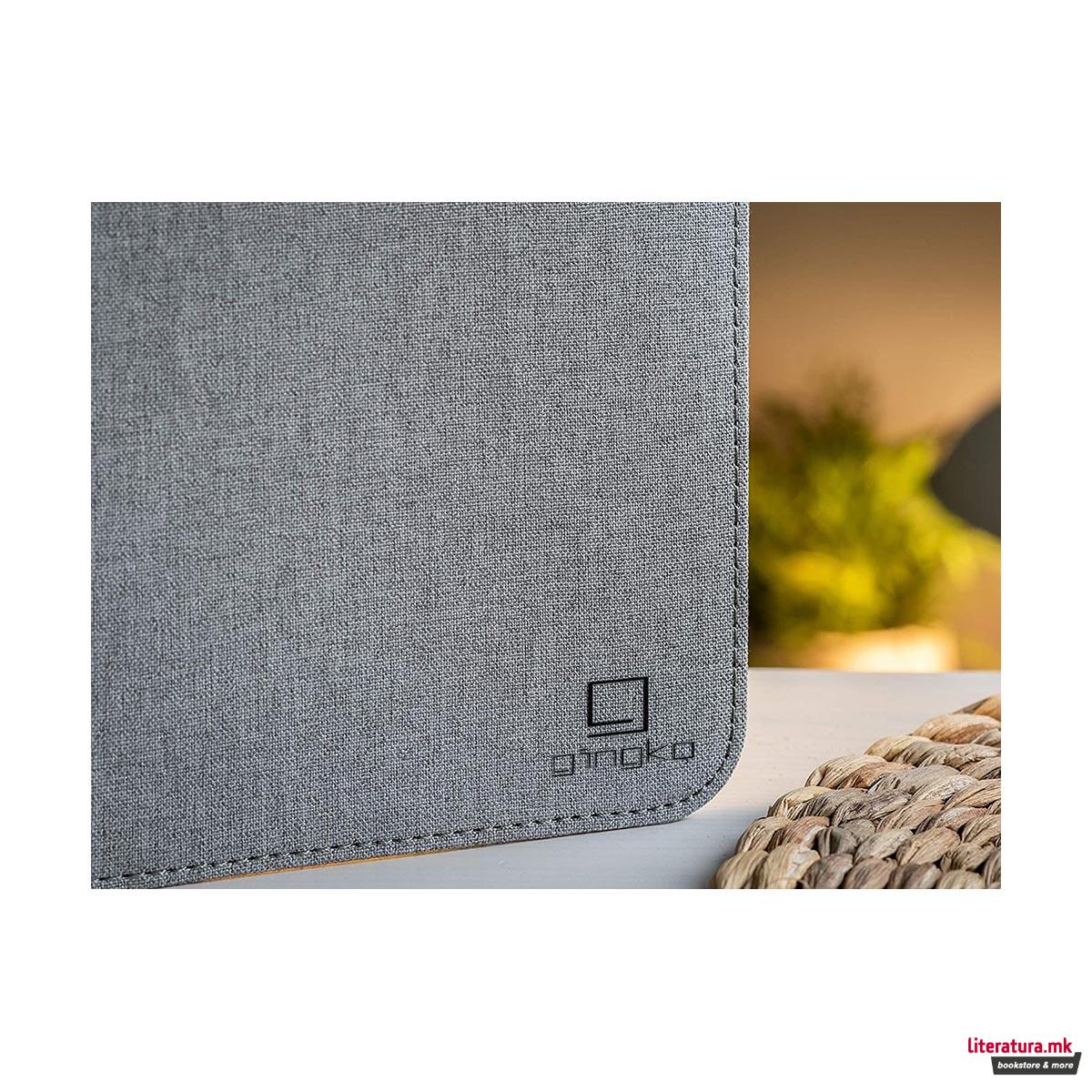 Паметна ламба - Книга, Large Smart Book Light, сива