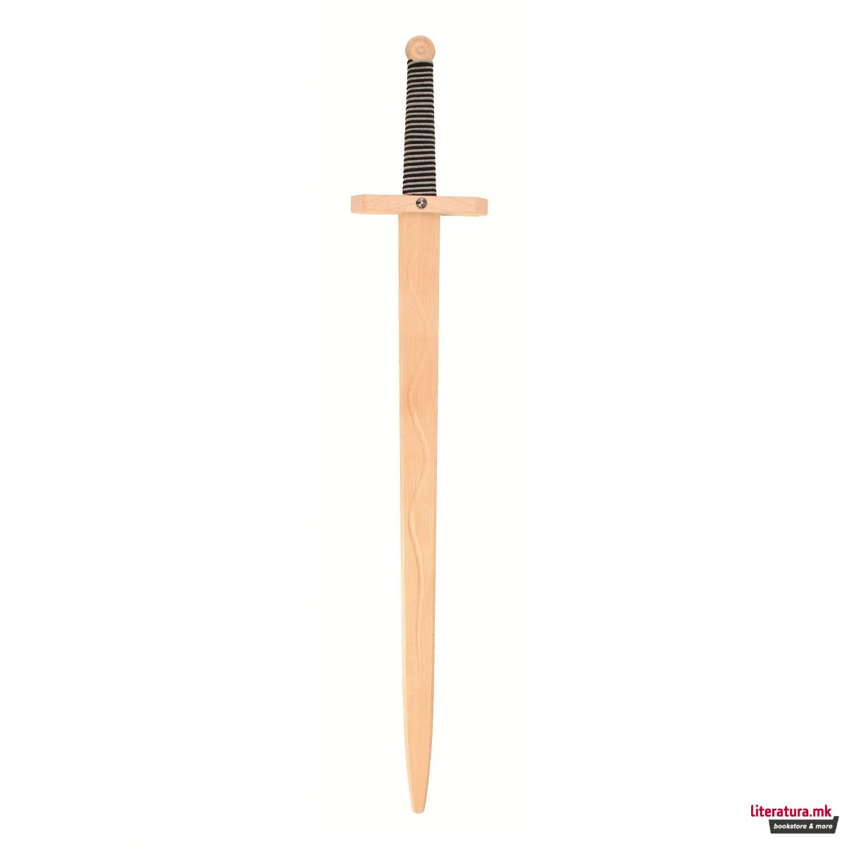 Меч - дворачен, VAH Two handed sword, with blood groove, сиво-црн 