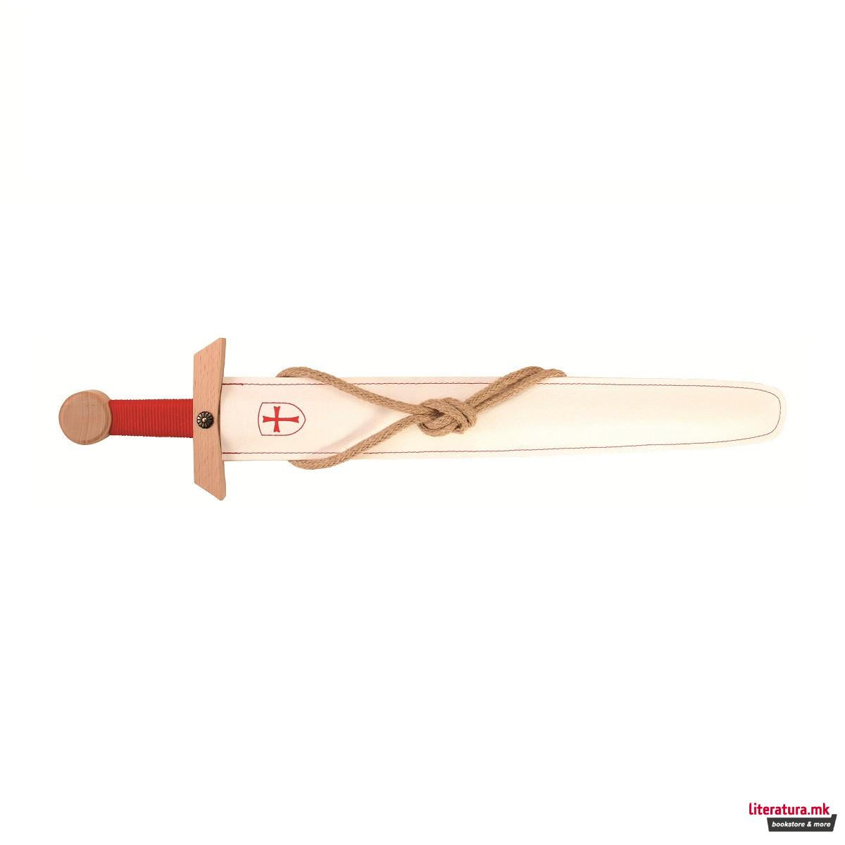 Сет темпларски меч и футрола, голем, 66cm 