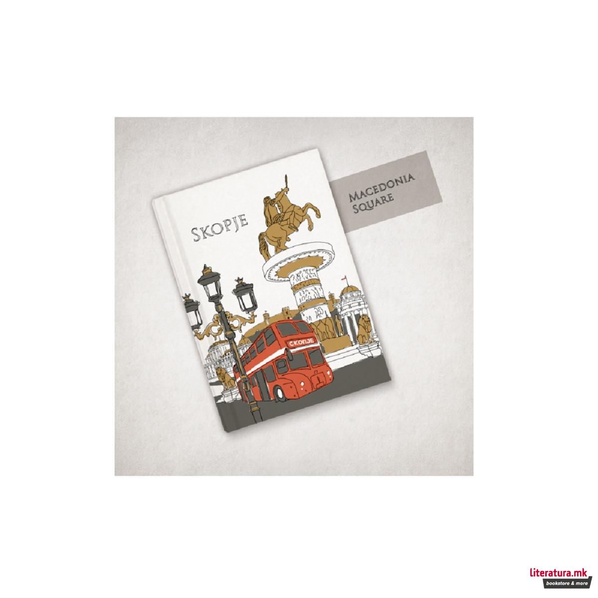 Тефтер, Skopje city landmarks, Плоштад, B6 