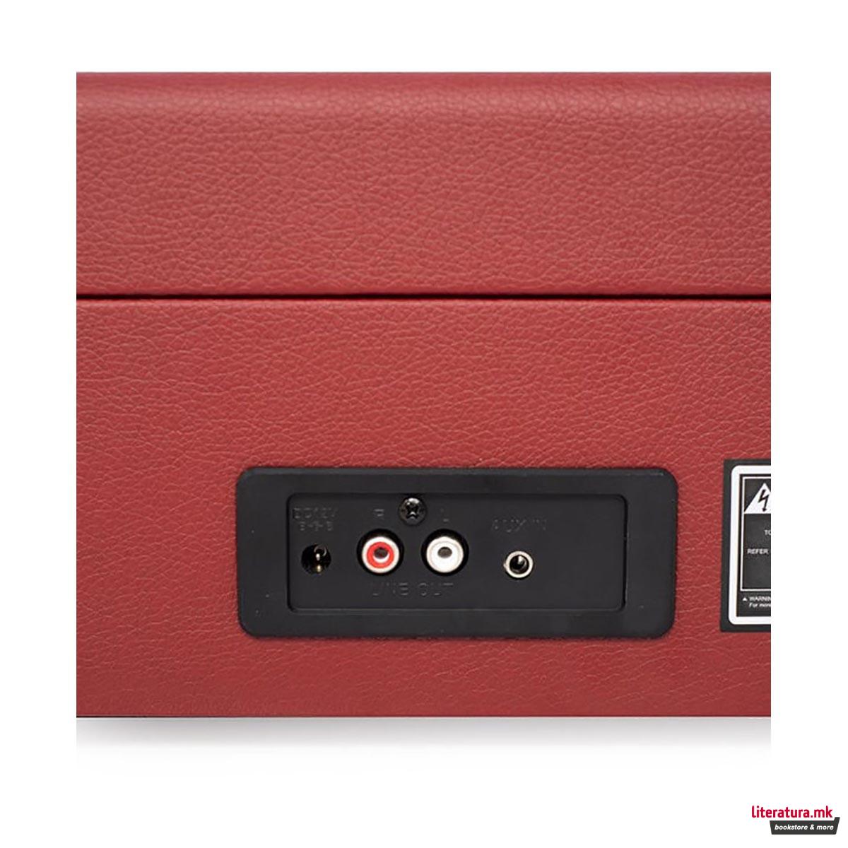 Грамофон, Voyager, Burgundy