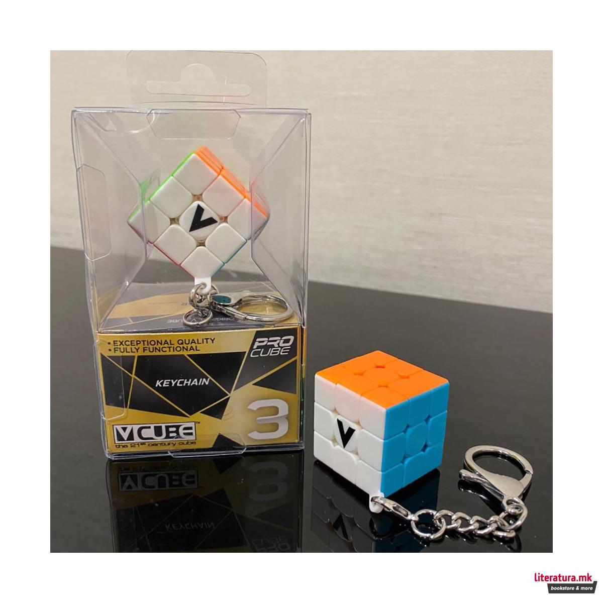 Приврзок за клучеви, V-Cube 3x3 Flat 